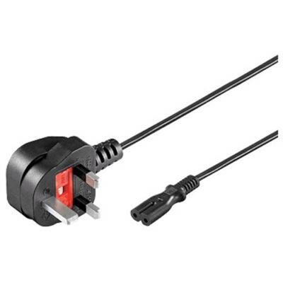 UK Power Cable - C7 - 1 m