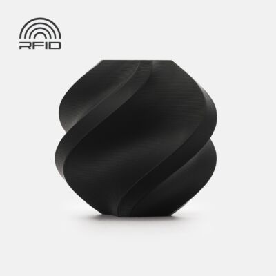 Bambu Lab PLA Tough+ - Negru - 1.75mm - 1 kg