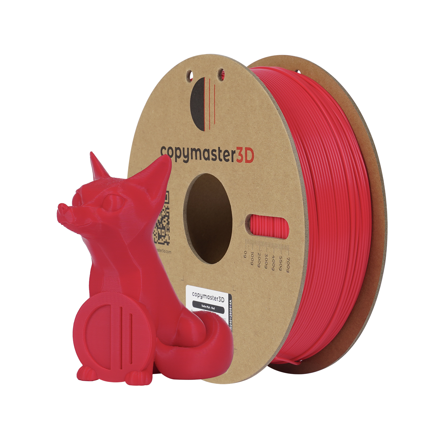 Copymaster3D Turbo PLA HS - Rosu - 1.75mm - 1 kg 3 Copymaster3D Turbo PLA HS - Rosu - 1.75mm - 1 kg