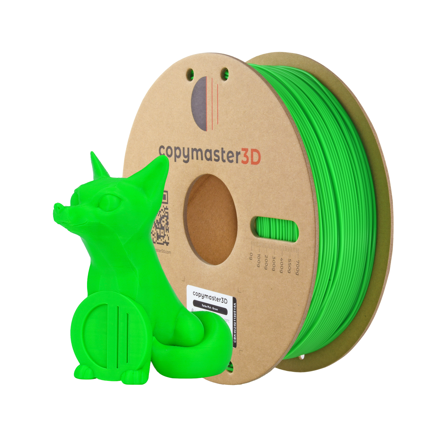 Copymaster3D Turbo PLA HS - Verde - 1.75mm - 1 kg 3 Copymaster3D Turbo PLA HS - Verde - 1.75mm - 1 kg