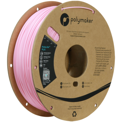 Polymaker PolyLite PLA - Roz - 1.75mm - 1 kg