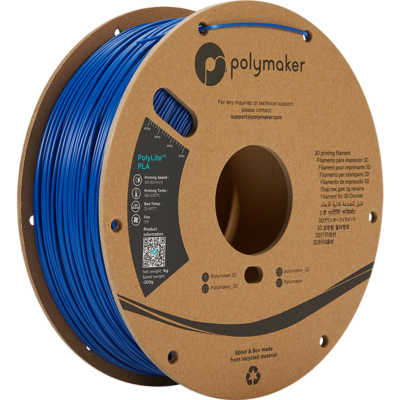 Polymaker PolyLite PLA - Albastru - 1.75mm - 1 kg