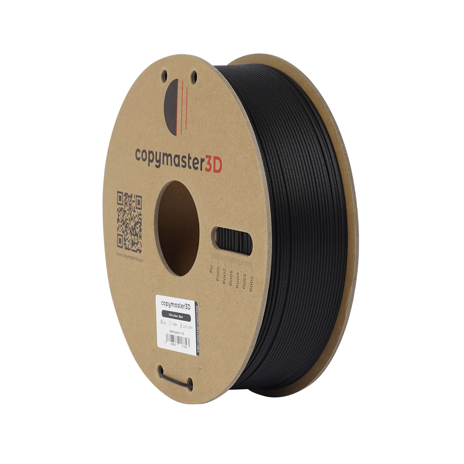 Copymaster3D PLA-CF - Negru - 3.00mm - 1 kg 8 Copymaster3D PLA-CF - Negru - 3.00mm - 1 kg - imagine 6