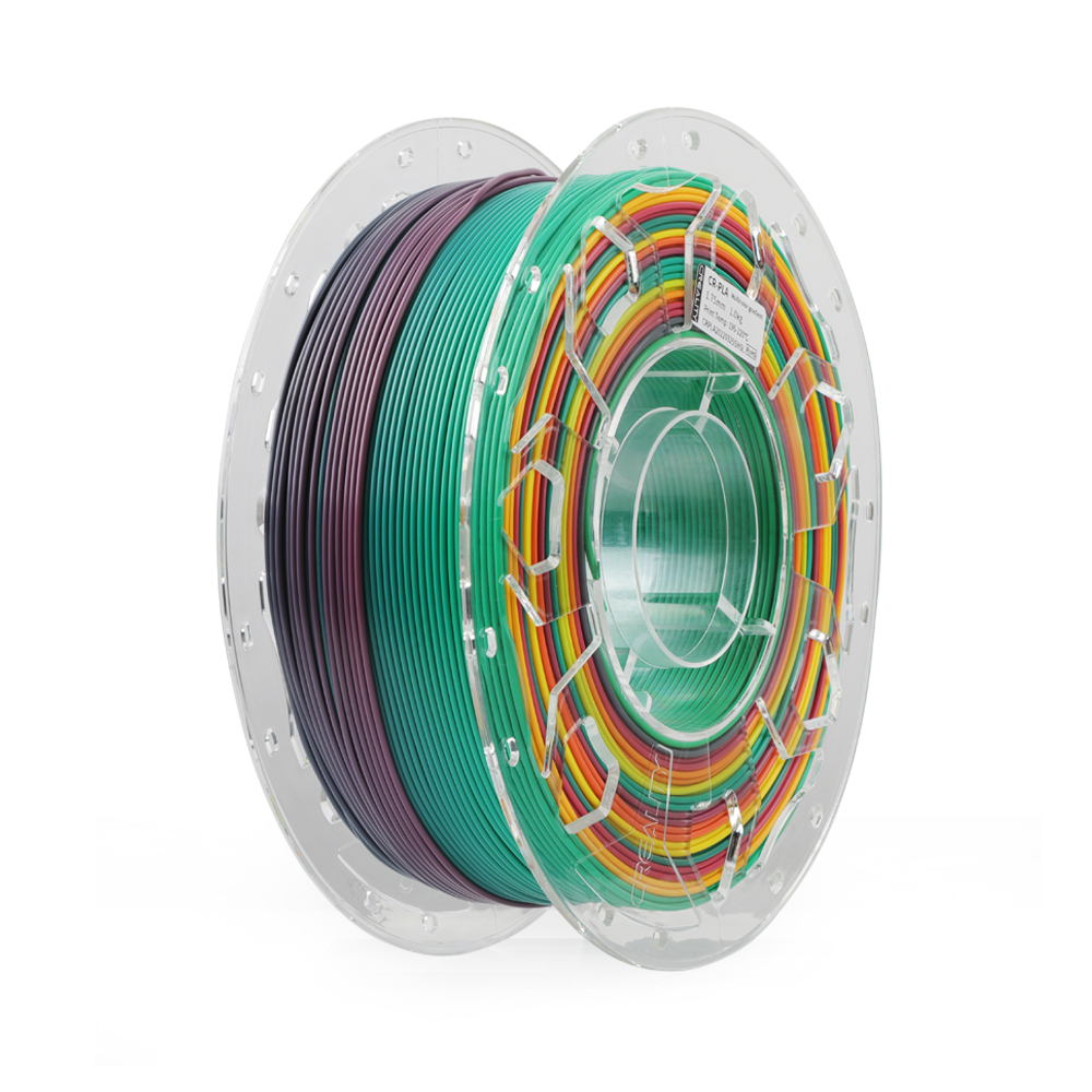 Creality PLA - Curcubeu - 1.75mm - 1 kg 9 Creality PLA - Curcubeu - 1.75mm - 1 kg - imagine 7