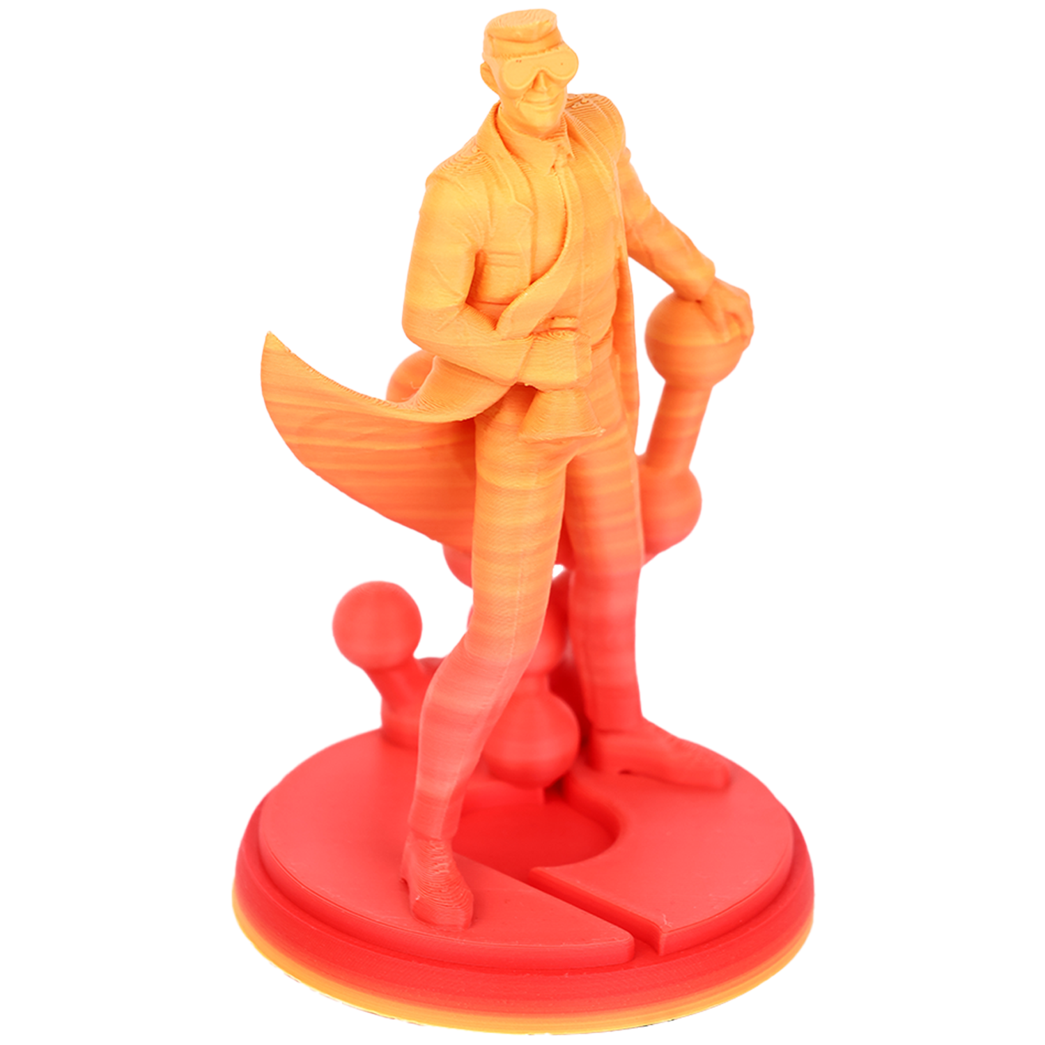 Panchroma PLA Gradient Matte - Curcubeu 6 Panchroma PLA Gradient Matte - Curcubeu - imagine 4