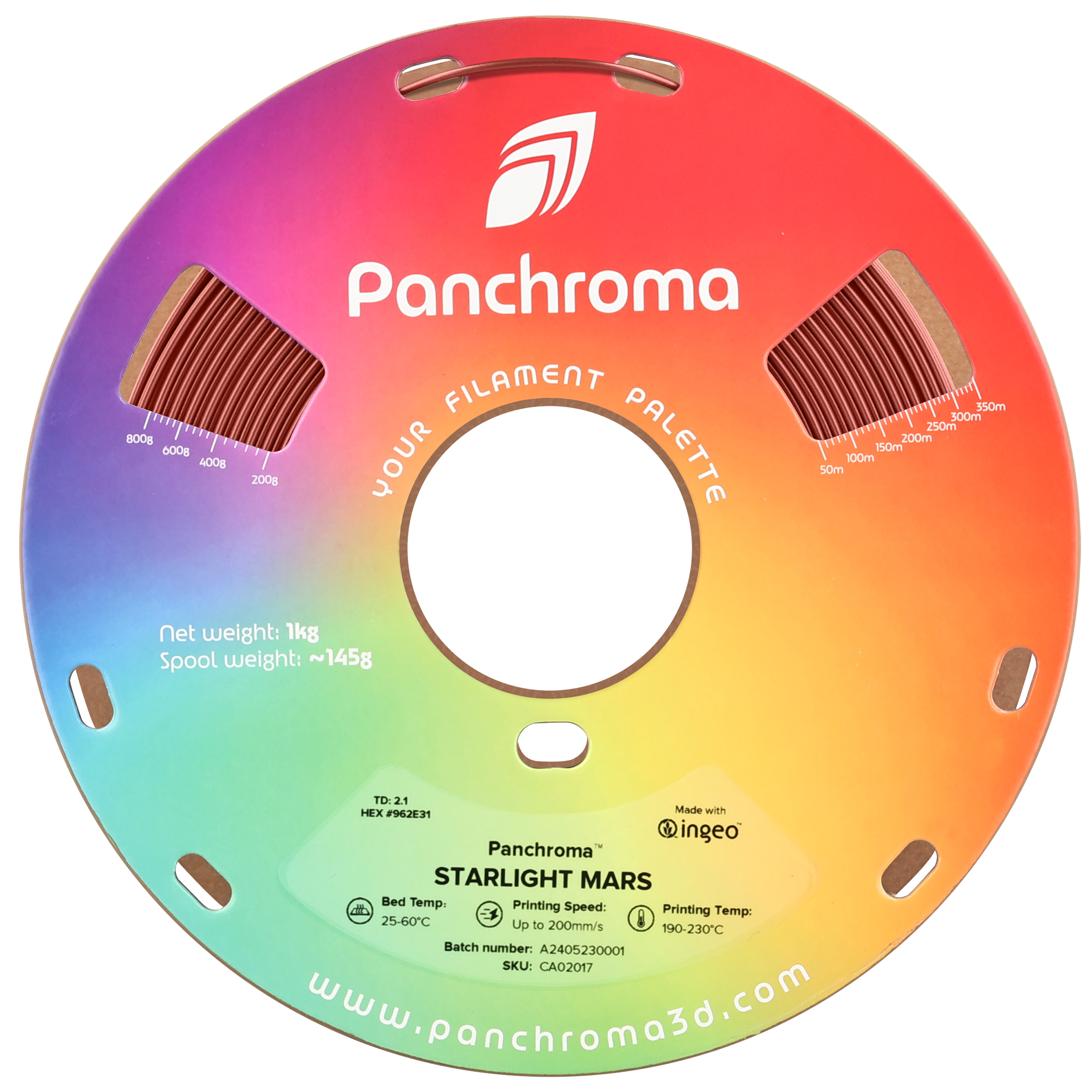 Panchroma PLA Starlight - Argintiu - 1.75mm - 1 kg 6 Panchroma PLA Starlight - Argintiu - 1.75mm - 1 kg - imagine 4