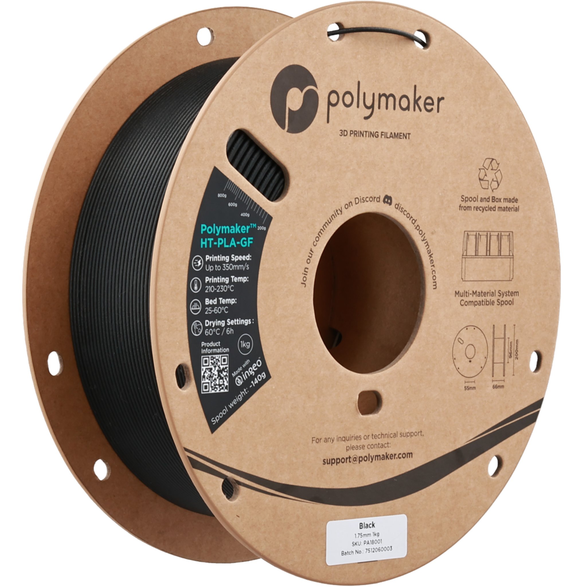 Polymaker HT-PLA-GF - Natural 4 Polymaker HT-PLA-GF - Natural - imagine 2