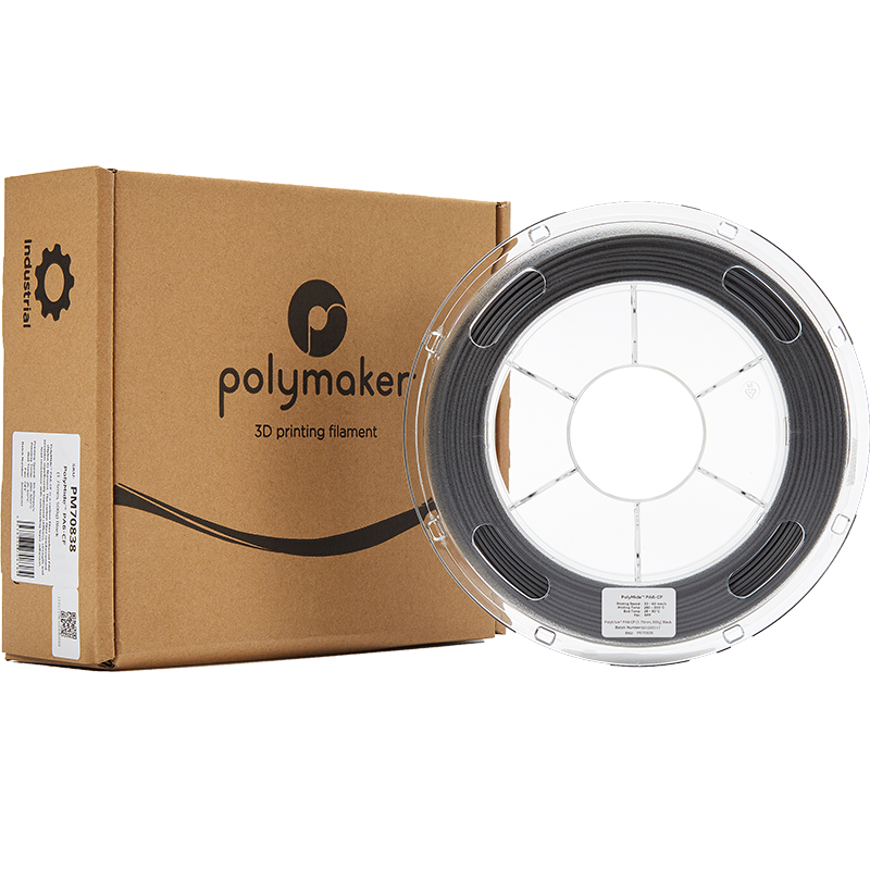 Polymaker PolyMide PA6-CF - Negru - 1.75mm - 750 g 9 Polymaker PolyMide PA6-CF - Negru - 1.75mm - 750 g - imagine 7