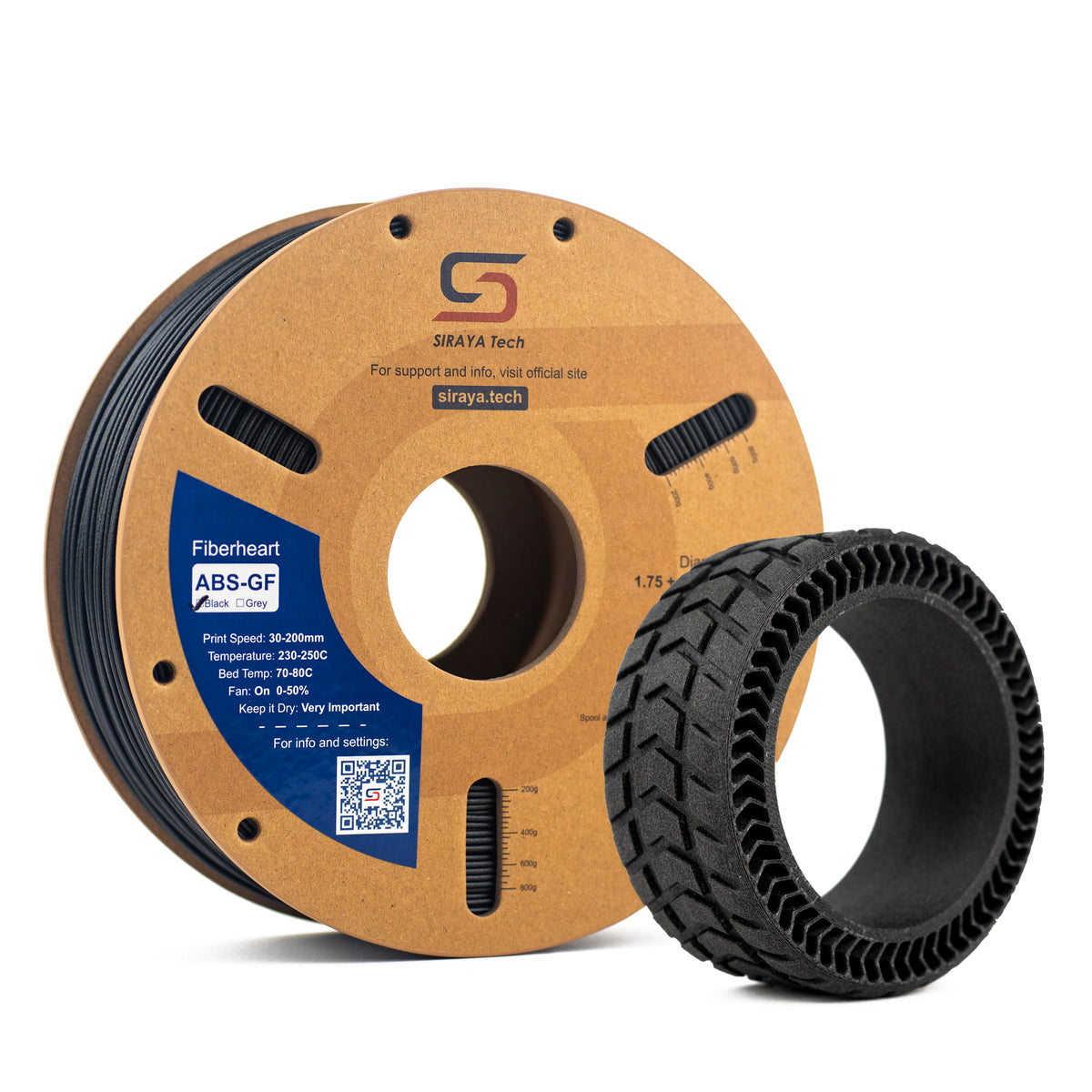 Siraya ABS - Alb - 1.75mm - 1 kg 4 Siraya ABS - Alb - 1.75mm - 1 kg - imagine 2