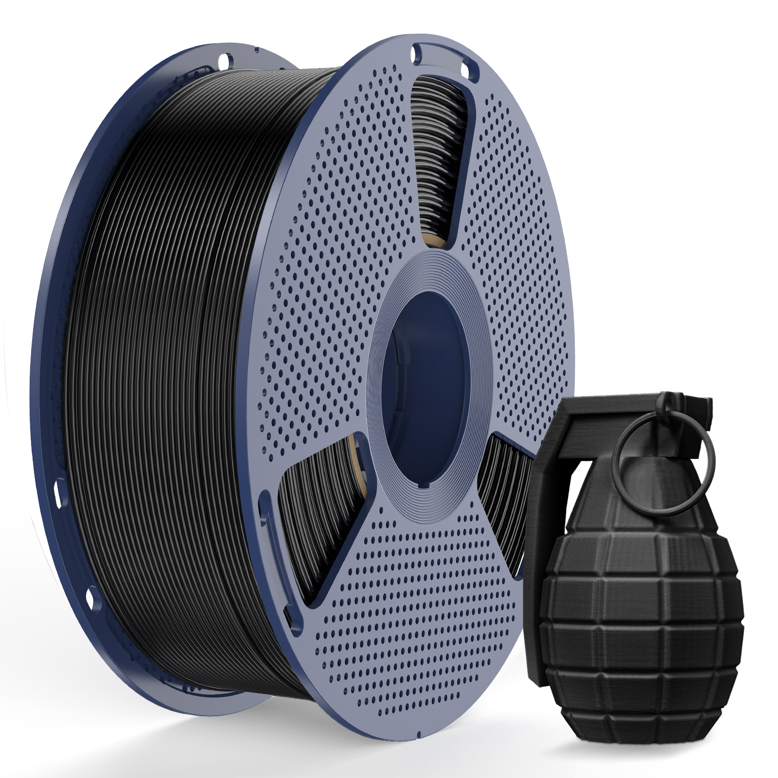 SUNLU ABS - Negru - 1.75mm - 1 kg 7 SUNLU ABS - Negru - 1.75mm - 1 kg - imagine 5