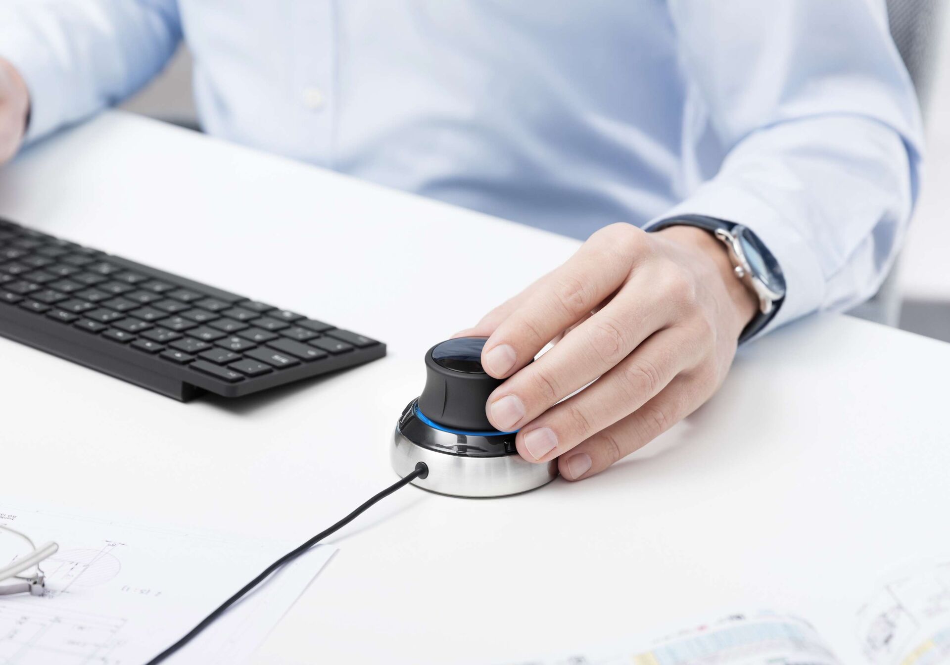 SpaceMouse Compact 3Dconnexion - Mouse 3D pentru CAD 7 3Dconnexion SpaceMouse Compact