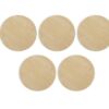 AlgoLaser Round Bamboo Coaster 5 pcs