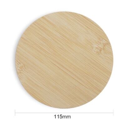 AlgoLaser Round Bamboo Coaster 5 pcs