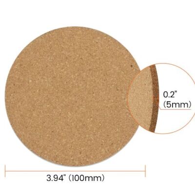 AlgoLaser Round Cork Coaster (12 pcs)