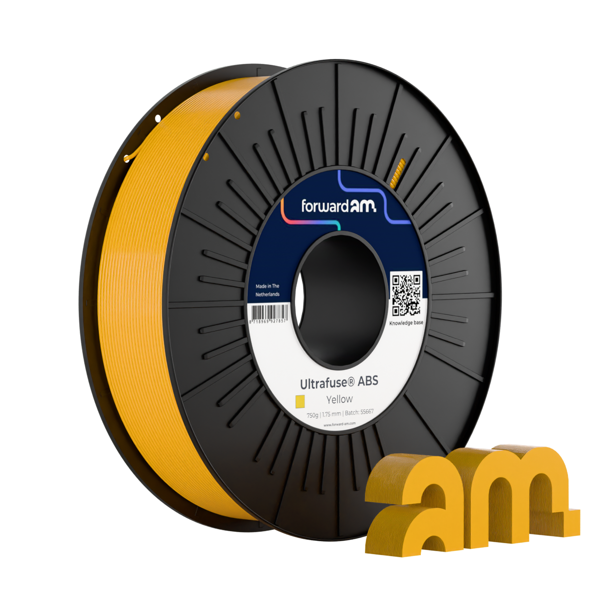 Filament ABS Ultrafuse 1.75mm Albastru 750g - Forward AM 34 Forward AM Ultrafuse ABS