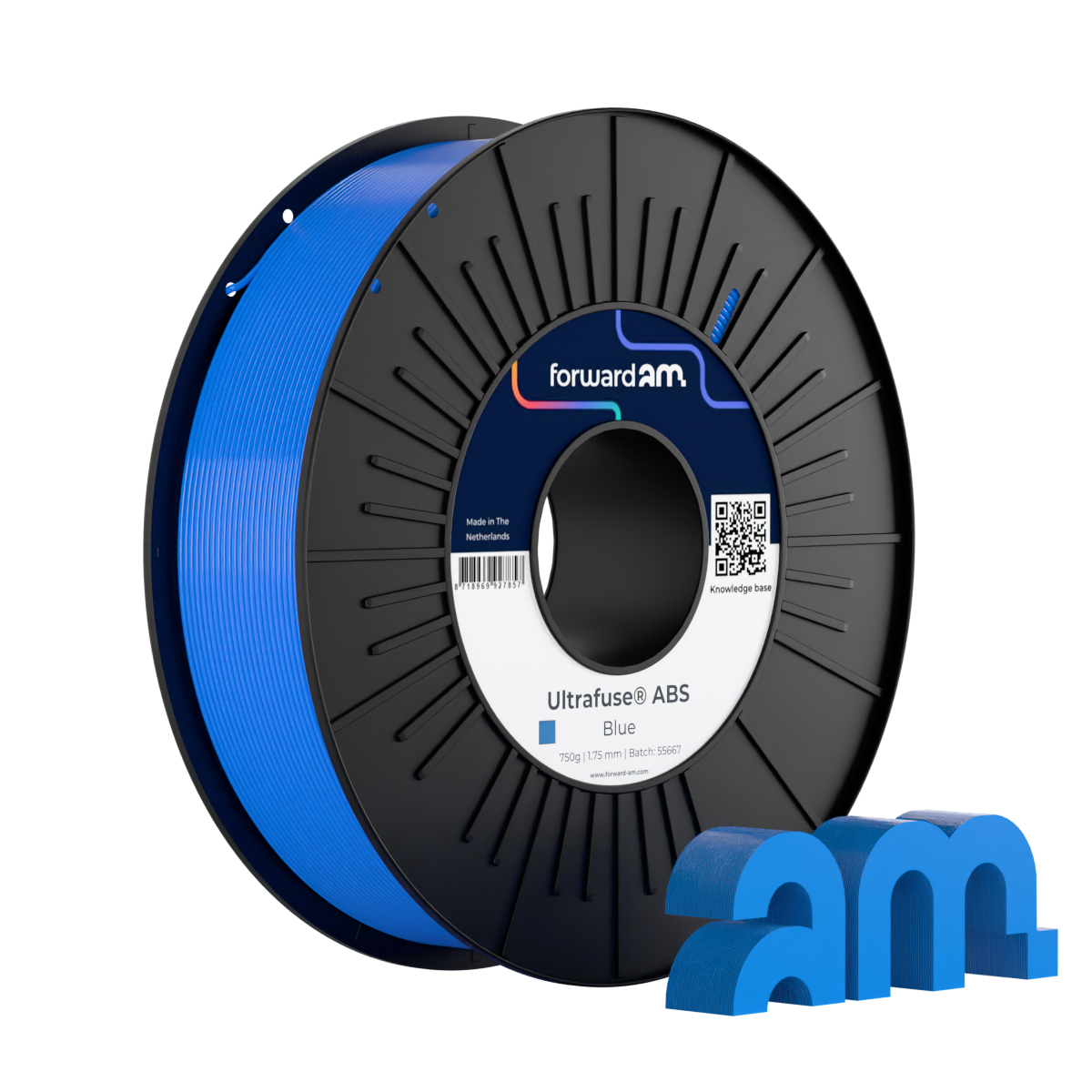 Filament ABS Ultrafuse 1.75mm Albastru 750g - Forward AM 25 Forward AM Ultrafuse ABS