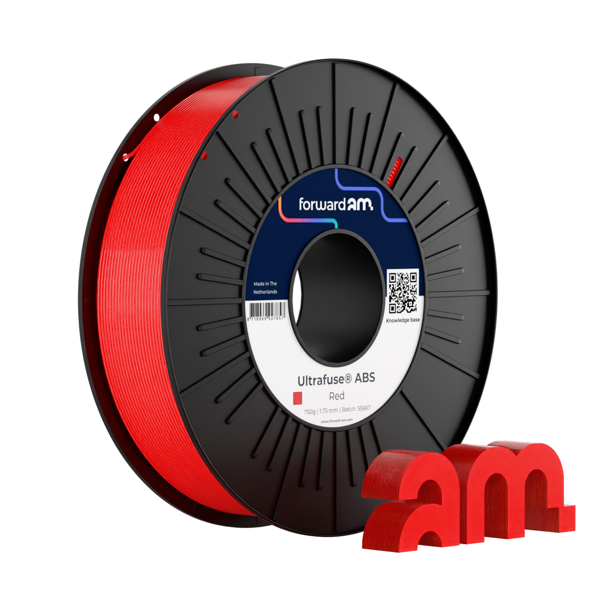 Filament ABS Ultrafuse 1.75mm Albastru 750g - Forward AM 28 Forward AM Ultrafuse ABS