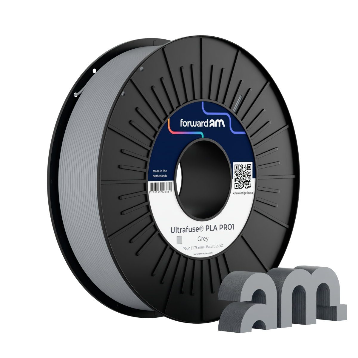 Filament PLA PRO1 Ultrafuse 1.75mm Negru 750g - Forward AM 26 Forward AM Ultrafuse PLA PRO1