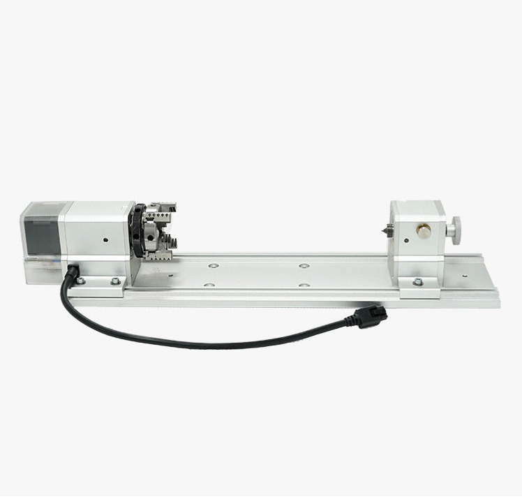 Modul Axa 4 Carvera Harmonic Drive - Makera CNC 6 Carvera 4th Axis Module - Harmonic Drive Version