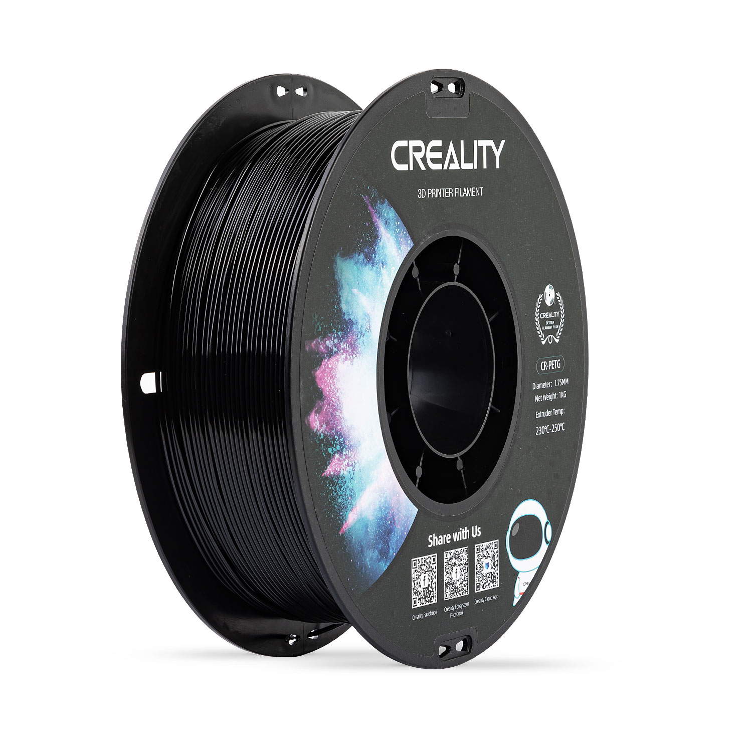 Filament PETG Creality CR-PETG 1.75mm Galben 1kg 34 Creality CR-PETG - 1,75mm - 1kg