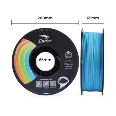 Filament PETG Creality CR-PETG 1.75mm Galben 1kg 74 Creality CR-PETG - 1,75mm - 1kg
