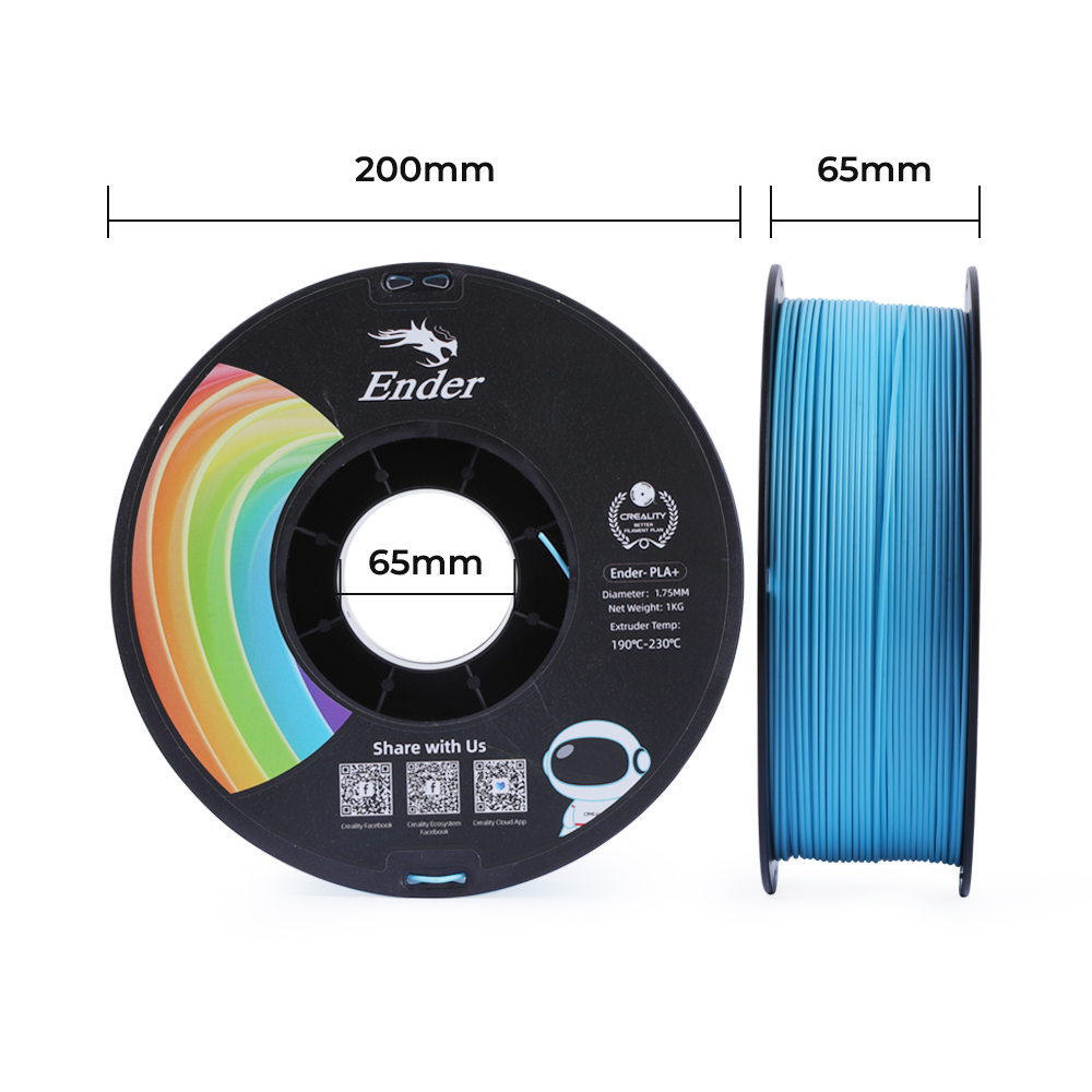Filament PETG Creality CR-PETG 1.75mm Galben 1kg 6 Creality CR-PETG - 1,75mm - 1kg