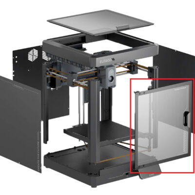 Elegoo Centauri Carbon Front Glass Cover Assembly