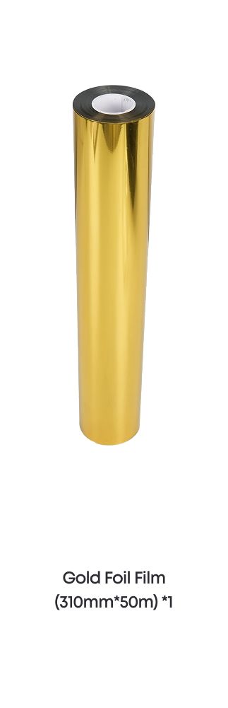 Folie Aurie Decorativă Eufymake Gold Foil Film - Transfer Metalic 3 Eufymake Gold Foil Film