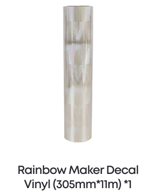 Eufymake Rainbow Maker Decal Vinyl