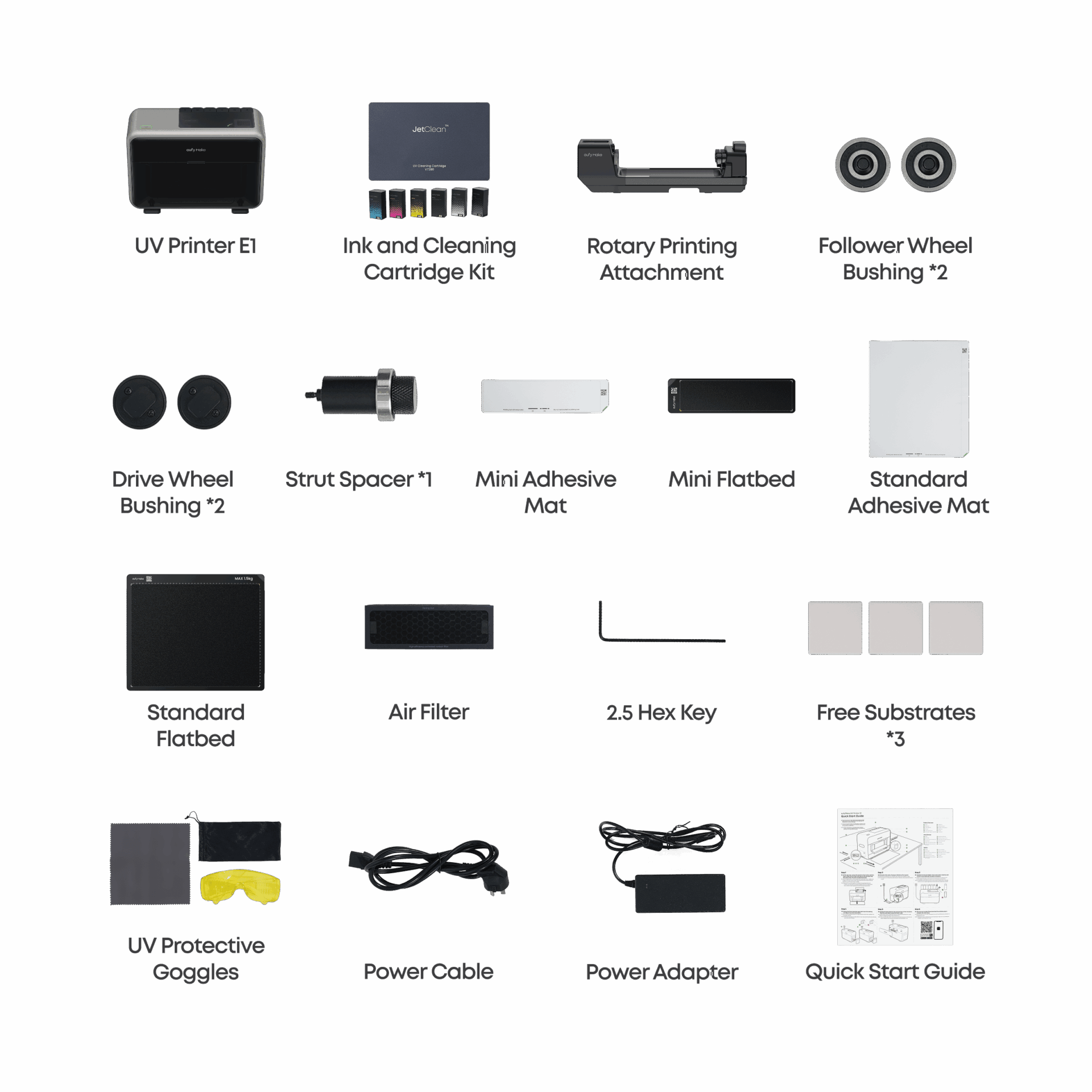 Imprimantă UV eufyMake E1 - Imprimare 3D Texturată Culori 9 eufyMake UV Printer E1