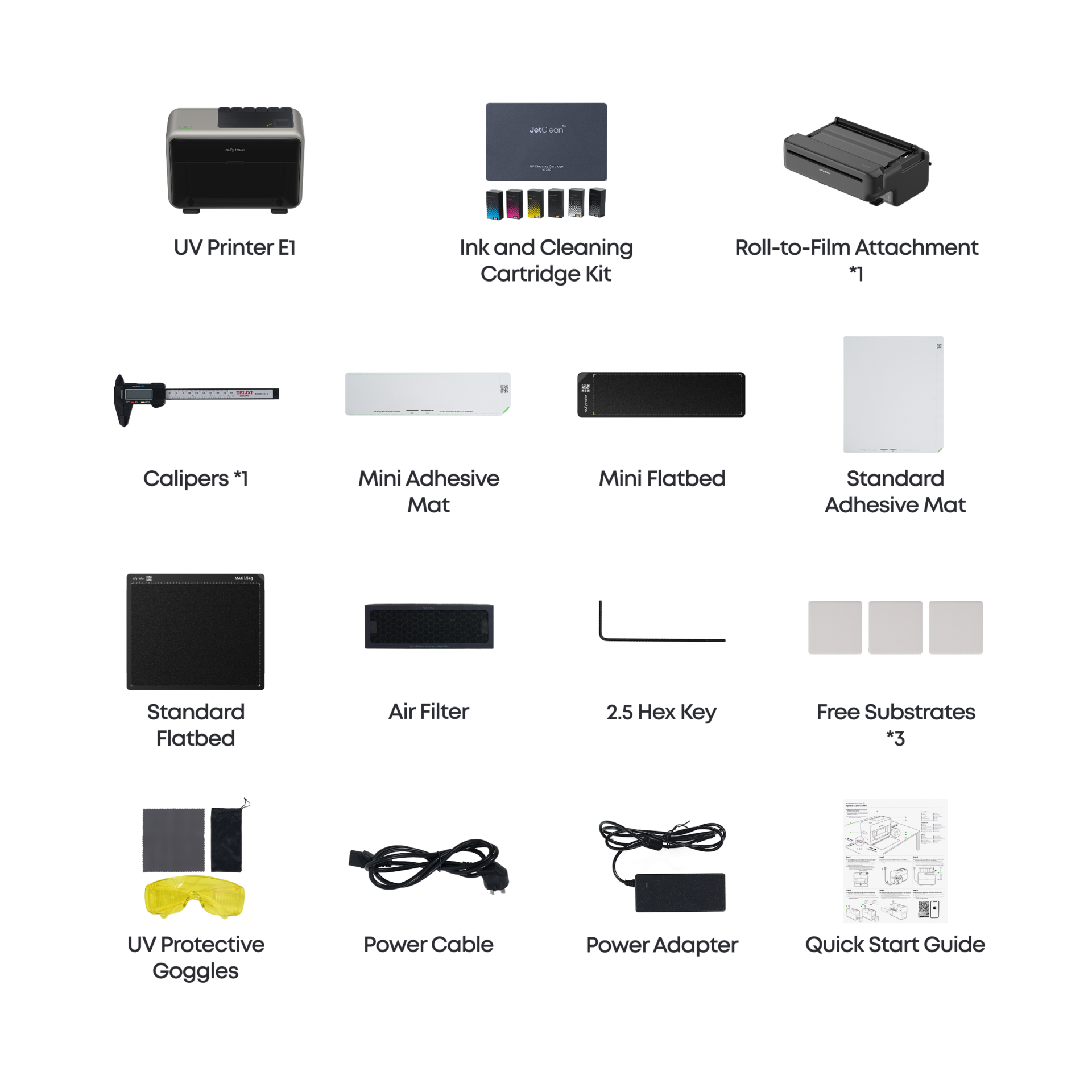 Imprimantă UV eufyMake E1 - Imprimare 3D Texturată Culori 11 eufyMake UV Printer E1