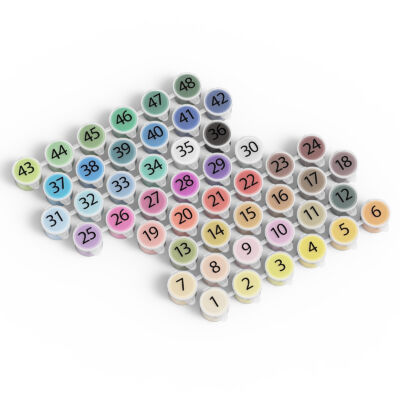 LOKLiK Acrylic Paint Kit - 48 Colors