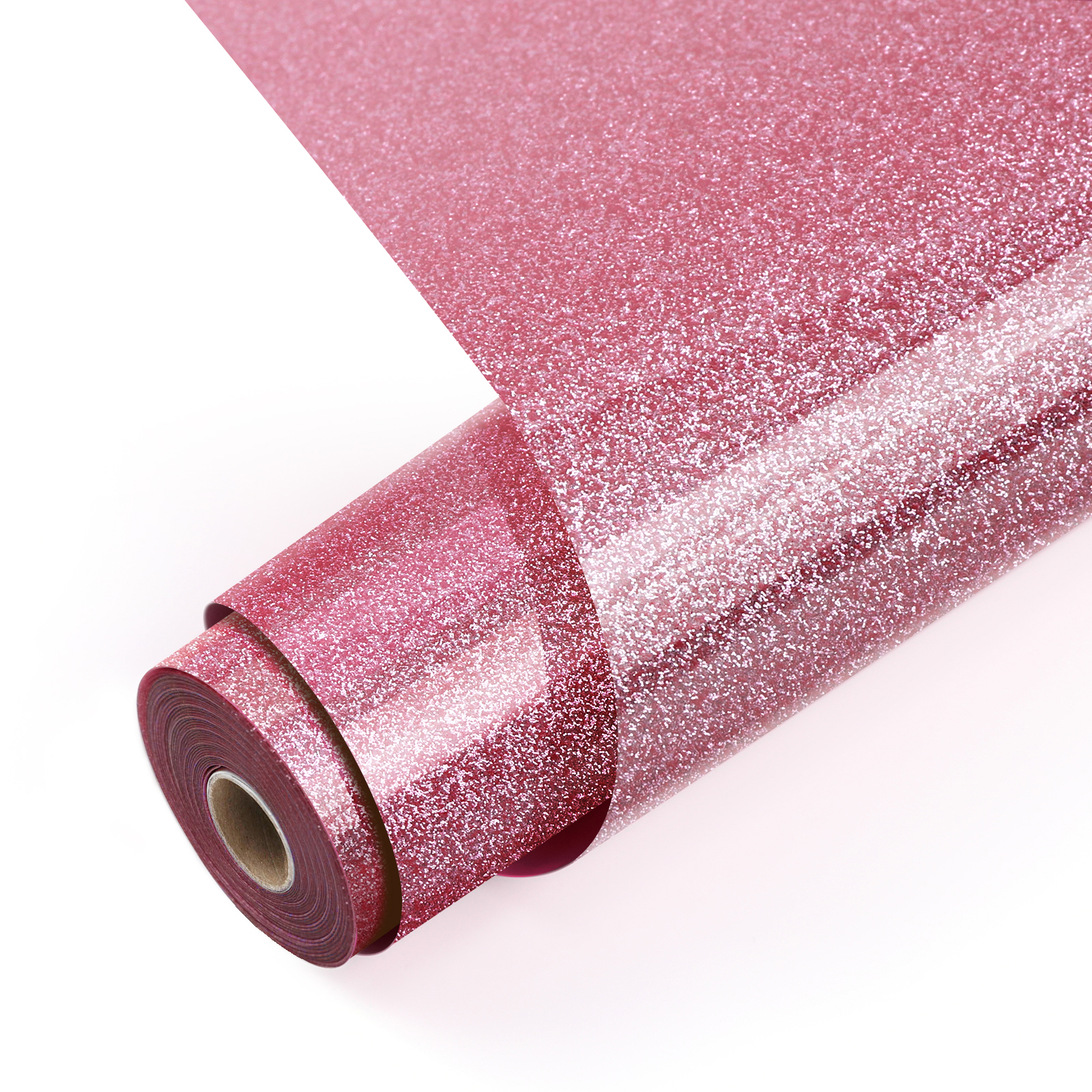 Vinil Textil Glitter Negru LOKLiK - Transfer Termic pentru Tricouri 24 LOKLiK Heat Transfer Vinyl Glitter