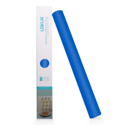 Vinil Autoadeziv Permanent Mat Gri Deschis 30.5cm - LOKLiK 151 LOKLiK Permanent Adhesive Vinyl Matte