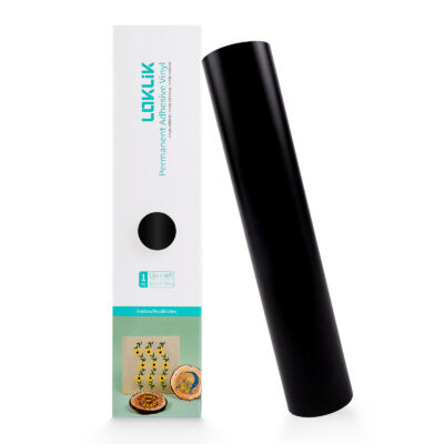 Vinil Autoadeziv Permanent Mat Gri Deschis 30.5cm - LOKLiK 159 LOKLiK Permanent Adhesive Vinyl Matte