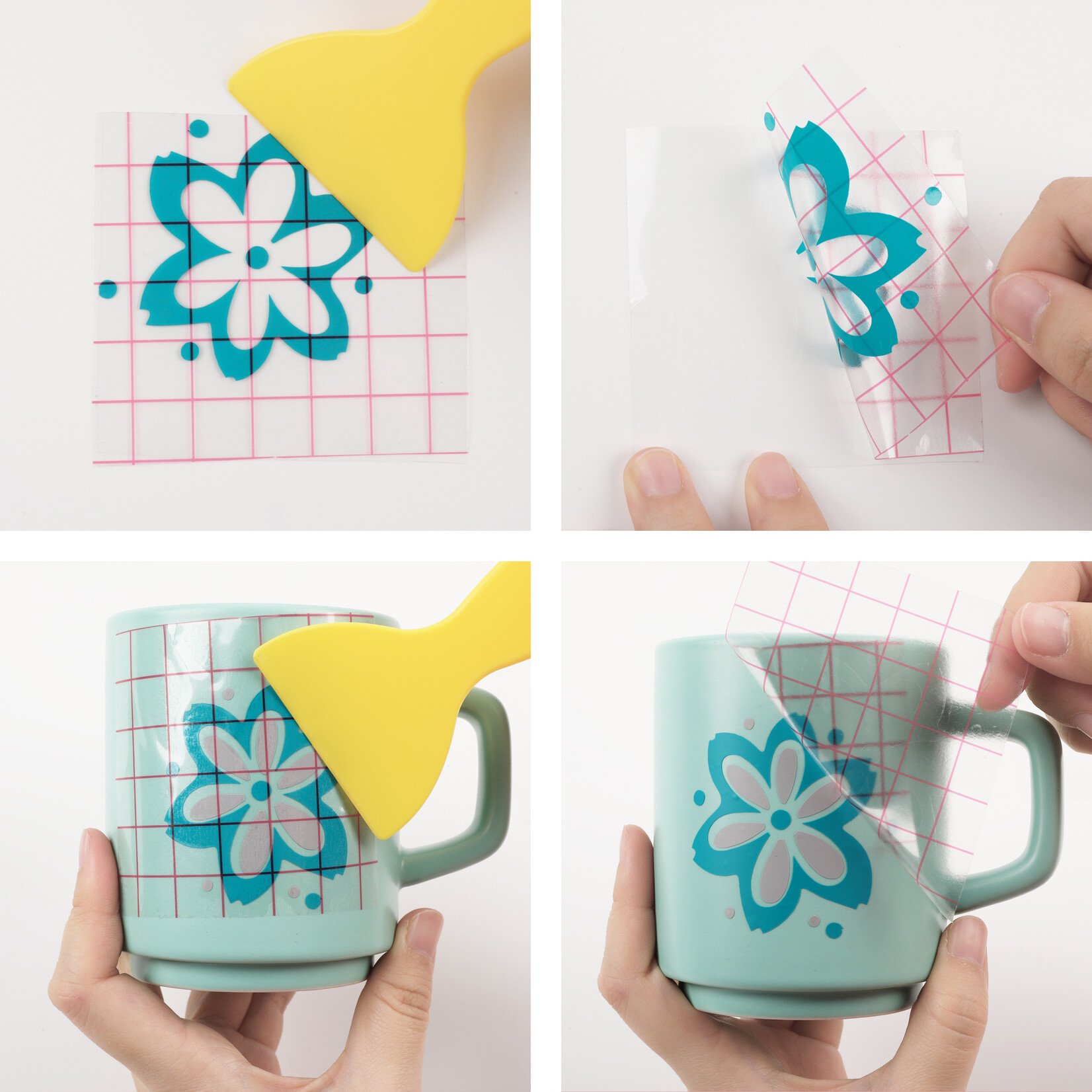 Vinil Autoadeziv Permanent Mat Gri Deschis 30.5cm - LOKLiK 83 LOKLiK Permanent Adhesive Vinyl Matte