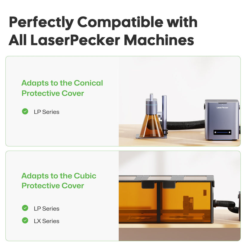 Purificator de Aer LaserPecker pentru Mașini Seria LP 4 LaserPecker Air Purifier for LP Series Machine