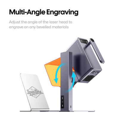 LaserPecker LP2 - Gravator Laser Portabil 5W 450nm 6 LaserPecker LP2