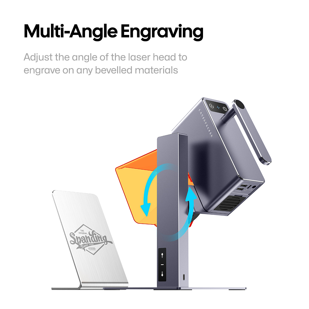 LaserPecker LP2 - Gravator Laser Portabil 5W 450nm 4 LaserPecker LP2