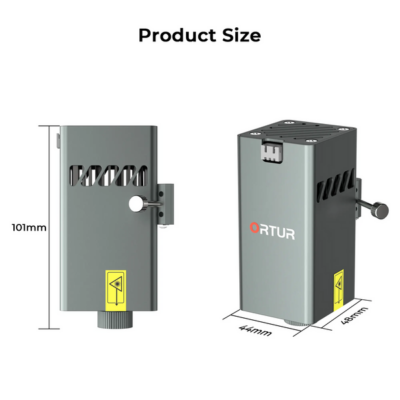 Modul Laser Infraroșu Ortur LR4-1A 1.3W 1064nm pentru Gravură Metal 9 Ortur 1.3W 1064nm Infrared Laser Module