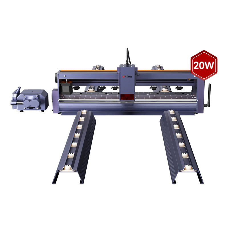Ortur F10 20W - Gravator Laser cu Bandă Transportoare 3 Ortur F10 20W