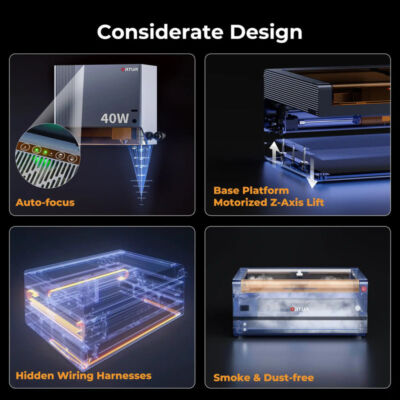 Ortur H20 Enclosed Laser Engraver 40W