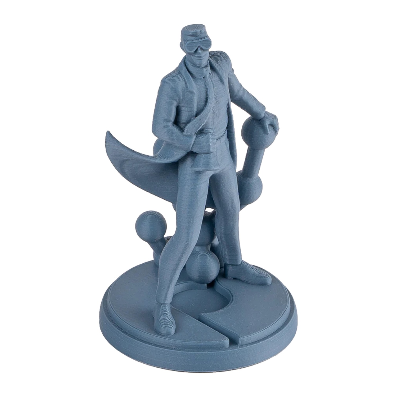 Filament PLA Panchroma Matte 1.75mm Albastru Muted 1kg - Polymaker 3 Panchromaâ„¢ PLA Matte Muted