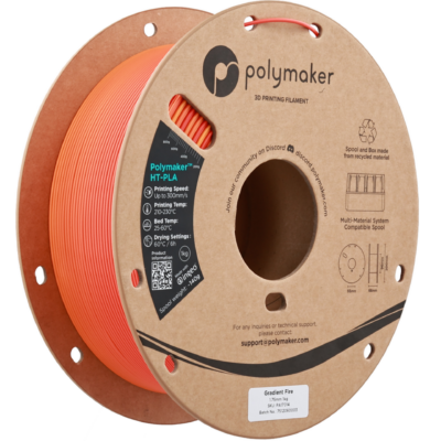 Filament HT-PLA 1.75mm Gradient Tropical 1kg - Polymaker 60 Polymaker HT-PLA Gradient