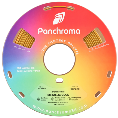 Filament PLA Panchroma Metallic 1.75mm Albastru Metalic 1kg - Polymaker 38 Panchromaâ„¢ PLA Metallic