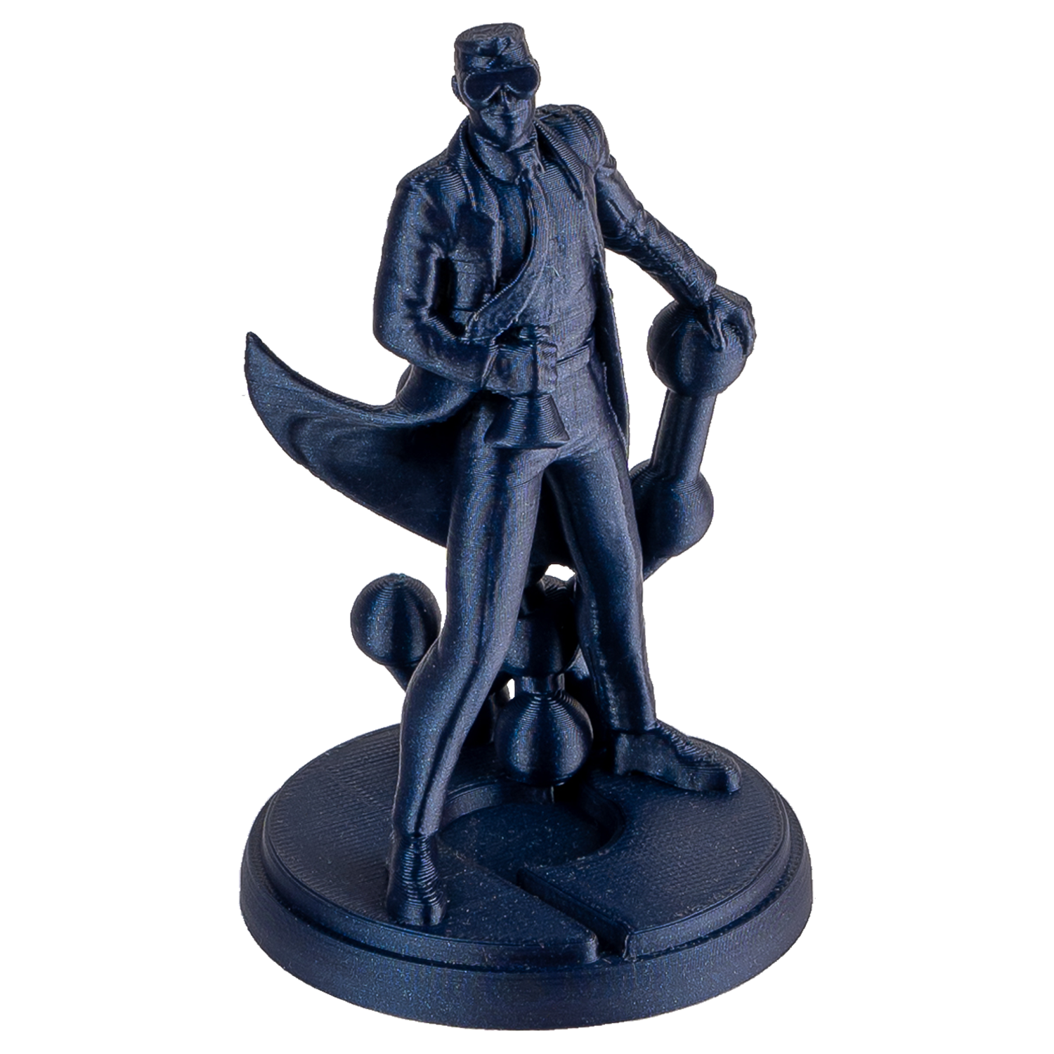 Filament PLA Panchroma Metallic 1.75mm Albastru Metalic 1kg - Polymaker 30 Panchromaâ„¢ PLA Metallic