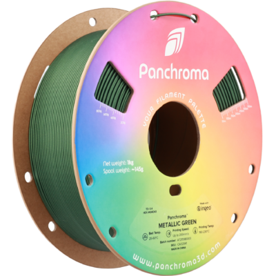 Filament PLA Panchroma Metallic 1.75mm Albastru Metalic 1kg - Polymaker 64 Panchromaâ„¢ PLA Metallic