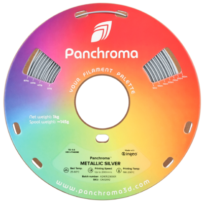 Filament PLA Panchroma Metallic 1.75mm Albastru Metalic 1kg - Polymaker 46 Panchromaâ„¢ PLA Metallic
