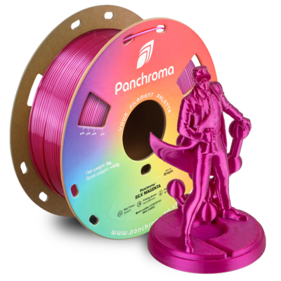 Filament PLA Silk Panchroma 1.75mm Magenta 1kg - Polymaker 124 Panchroma™ PLA Silk