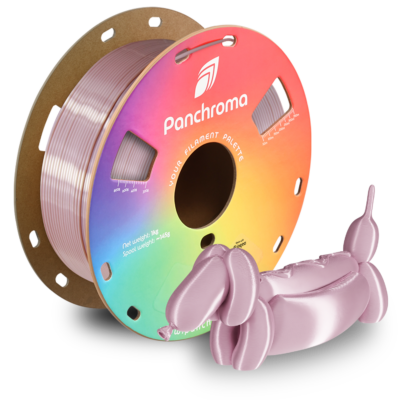 Filament PLA Silk Panchroma 1.75mm Magenta 1kg - Polymaker 178 Panchroma™ PLA Silk